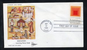 SC# 1833 - Education - Learning - First Day Cover