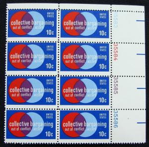 US #1558 MNH Plate Block of 8 SCV $1.75 L10