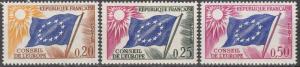 France #1o7-1o9  MNH CV $5.75 (A15995)