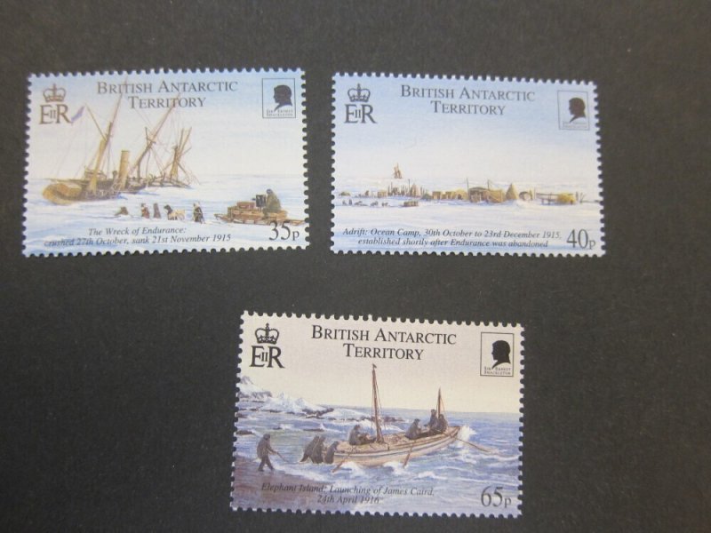 British Antarctic 2000 Sc 285-7 set MNH