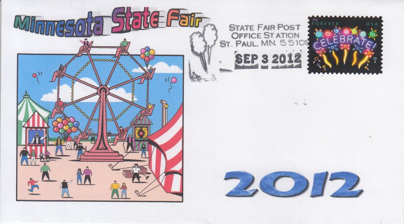 2012 USA Minnesota State Fair Pictorial CG