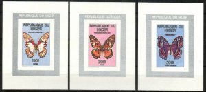 Niger Stamp 823,824,827  - Butterflies