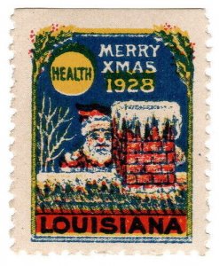 (I.B) US Cinderella : Christmas Seal (Louisiana 1928)