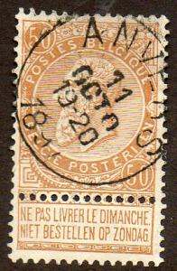 Belgium  Scott  70  Used