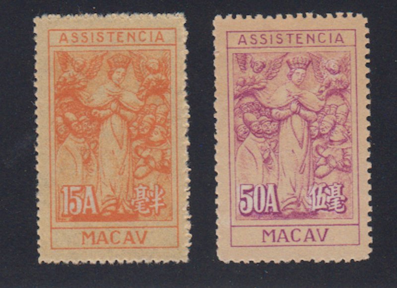 Macao - 1945 - SC RA8,RA10 - NG