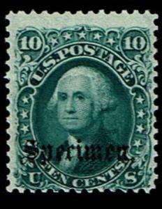 Scott #68S-B Fine-OG-LH. SCV - $200.00