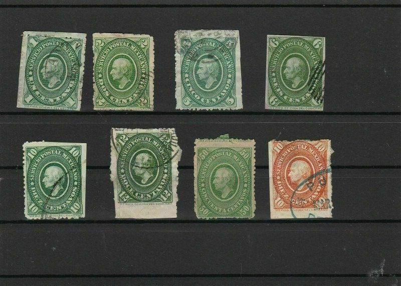 Mexico 1884 Stamps ref R 17214