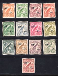 MOMEN: PAPUA NEW GUINEA SG #190-200 1932 MINT OG H/5NH(£39) £64+ LOT #67213*