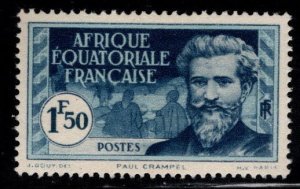 French Equatorial Africa Scott 61 MH*