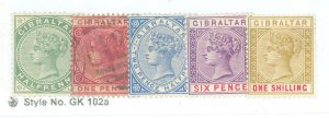 Gibraltar #8/21 Unused