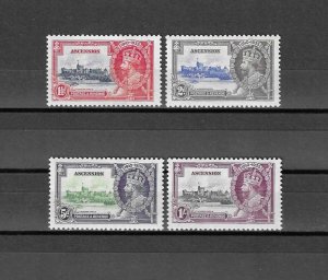 ASCENSION 1935 SG 31/34 MNH £55