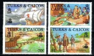 Turks And Caicos #734-7  MNH  CV $9.50 (X8218)
