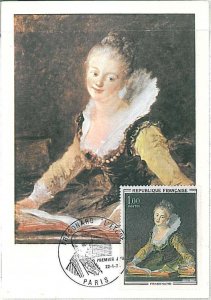 26314 - FRANCE - MAXIMUM CARD - 1972 - ART-