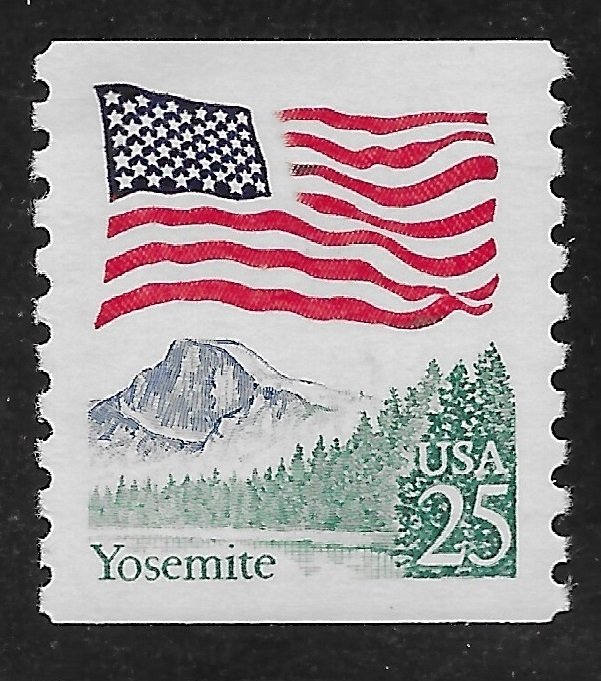 US #2280 25c Flag Over Yosemite ~ MNH