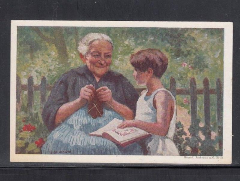 Switzerland Air Mail Postal Cards For the Elderly 1928  Unused 