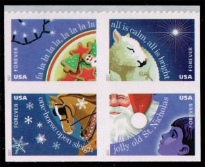 US #5247-5250 Christmas Carols Set of 4; MNH (4.00)