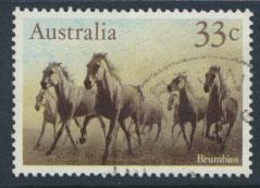 SG 1010 SC# 984  Used  - Australian Horses