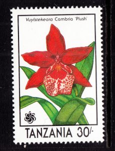 Tanzania 630 Flower MNH VF