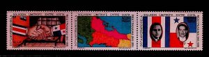 PANAMA Sc 793 NH STRIP OF 1992 - TREATY W/COSTA RICA