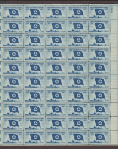 US,1088,COAST GEODETIC SURVEY,MNH VF, FULL SHEET,1950'S COLLECTION,MINT NH ,VF