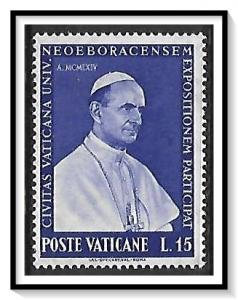 Vatican City #383 NY World's Fair MNH