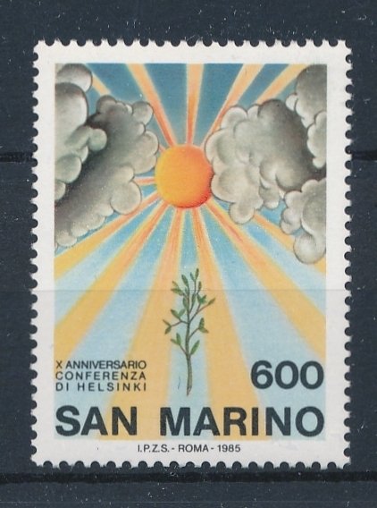 [Hip4825] San Marino 1985 good stamp very fine MNH