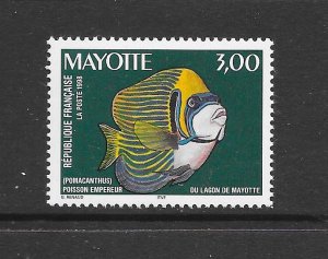 FISH - MAYOTTE #110 MNH