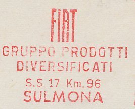 Meter cut Italy 1983 Car - Fiat