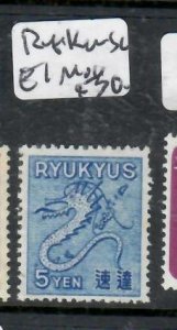 RYUKYU ISLANDS  SC E1  MOG         P0604H