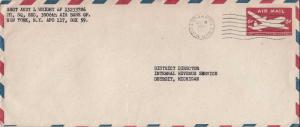 United States A.P.O.'s 6c DC-4 Skymaster Envelope 1957 Army-Air Force, Postal...