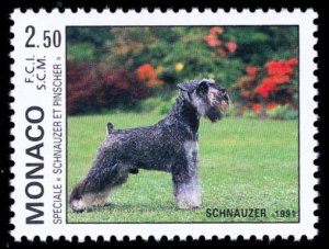 Monaco 1991 Dogs Scott #1756 Mint Never Hinged