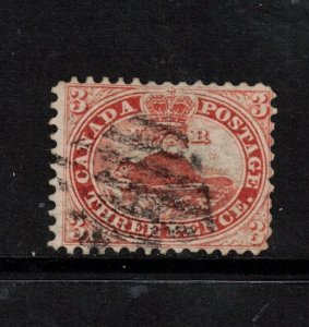 Canada #12 Used Fine Scarce Stamp