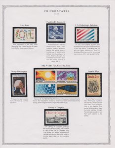 Americas Postage Stamps