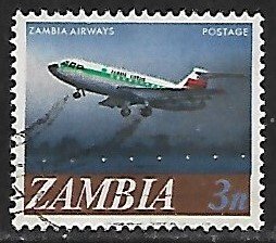 Zambia # 41 - Zambia Airways - used.....{BE13}