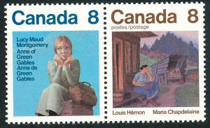 Canada #659a mint pair, Anne of Green Gables