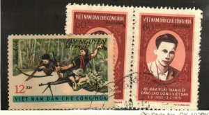 Vietnam, DR #534, 767 used Pair (2 stamps)