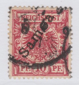 German Colonies Samoa 1900 10pf Used Stamp A30P16F42038-