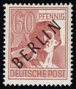 Germany #9N14 Laborer; Unused