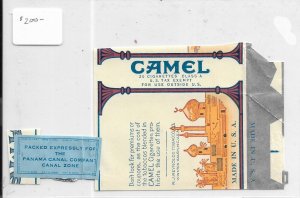 Canal Zone: Camel Cigarette Pack with Unreported CZ Seal (59409)