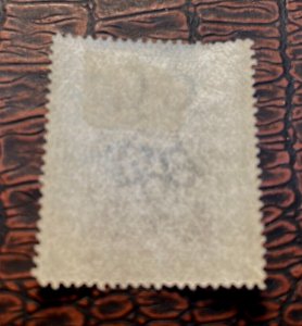 KAPPYSTAMPS  BAHAMAS #36  1903 3 SHILLINGS INVERTED & REVERSED WATERMARK  H358