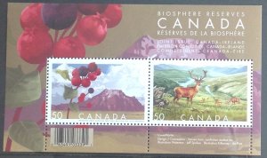 CANADA 2005 BIOSPHERE RESERVES  SGMS2352 MNH