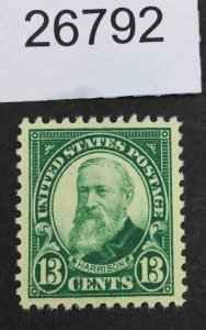 US STAMPS #622 MINT OG H LOT #26792