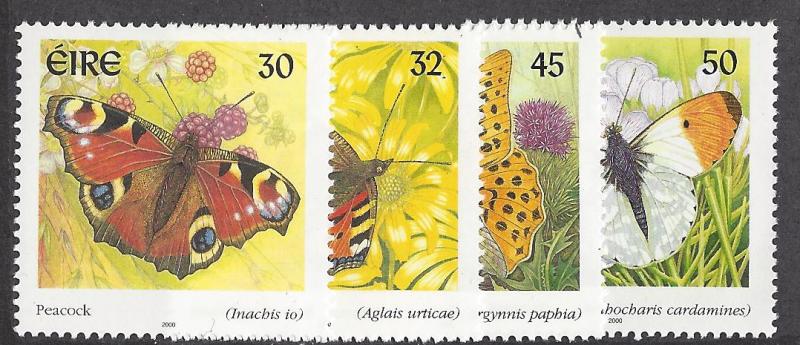 Ireland, 1262-65, Butterflies Singles,**MNH**