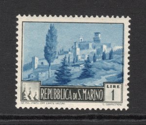 San Marino  Scott# 278 unused OG hinged  Single