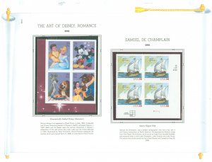 United States #4025-4028/4073  Plate Block (Disney)