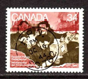 Canada #1094 ~ Military, Soldiers, Mail ~ Mint, NH  (1986)