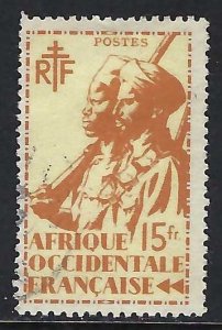 French West Africa 34 VFU V359