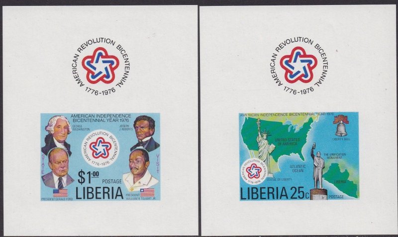 769-70 American Bicentennial Imperf MNH