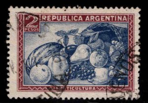 Argentina Scott 447 used Agriculture stamp