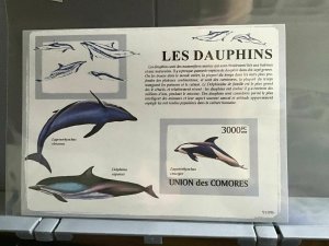 Comoro Islands 2009 Dolphins  mint never hinged stamp sheet R25287